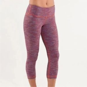 NWOT Lululemon Wee Are From Space Wunder Under
Crop Leggings Size 8